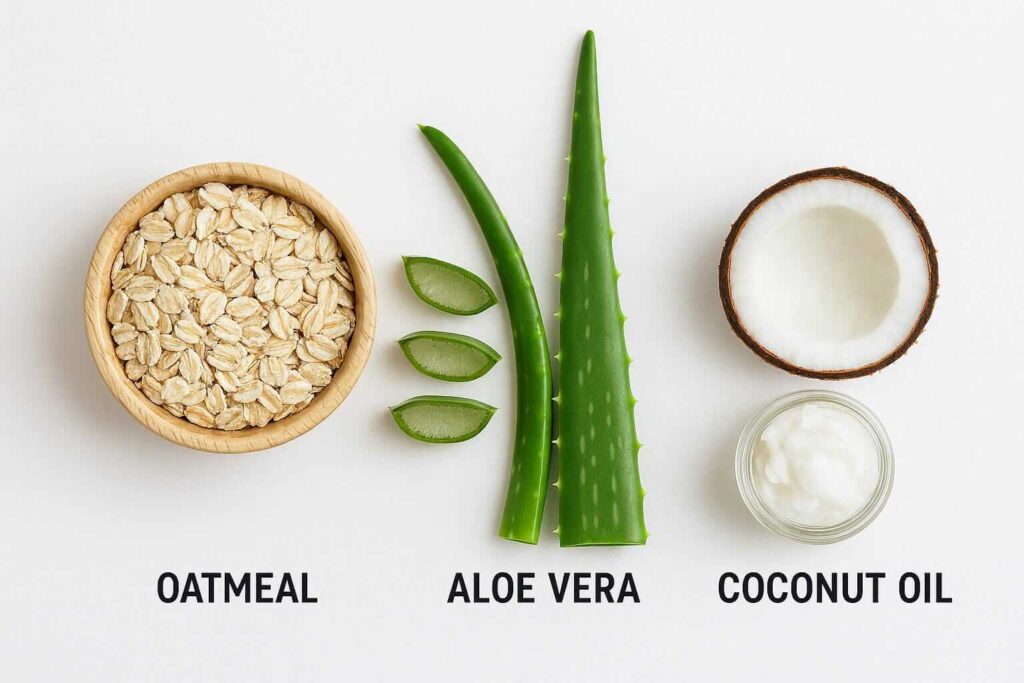 natural ingredients in best dog
shampoo for skin care oatmeal
aloe vera and coconut oil
