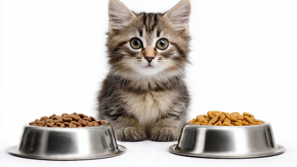 wet vs dry cat food for kitten
growth comparison best option
for healthy development