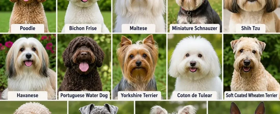 15 Dogs That Don’t Shed (Much): Best Low-Shedding Dog Breeds for Families & Allergy Sufferers