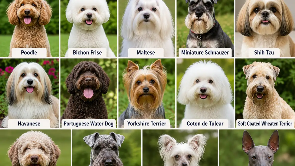 15 Dogs That Don’t Shed (Much): Best Low-Shedding Dog Breeds for Families & Allergy Sufferers