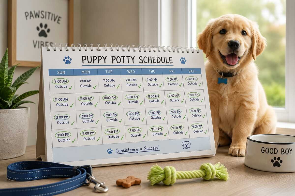 Puppy Potty Training Schedule by Age: Complete Week-by-Week Guide