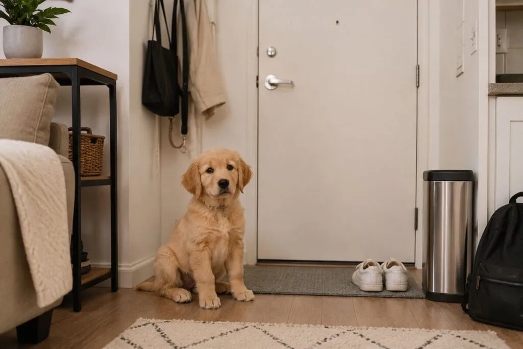 Puppy potty schedule for apartment living