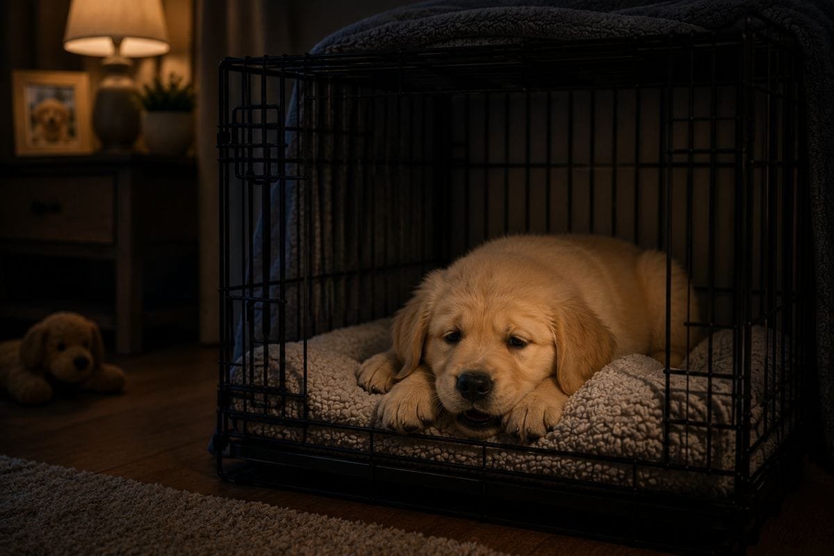 Puppy Crying in Crate at Night? 9 Vet-Approved Ways to Help Your Puppy Sleep