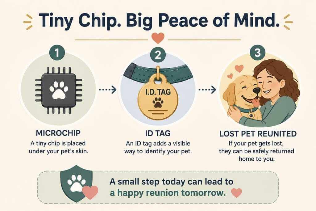 beagle puppy microchip safety