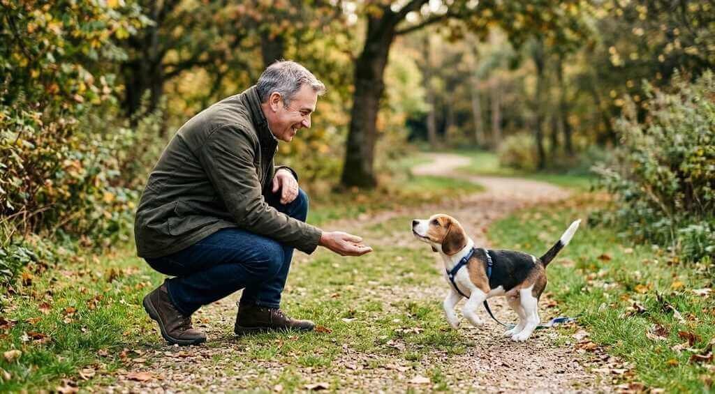 beagle puppy recall training
