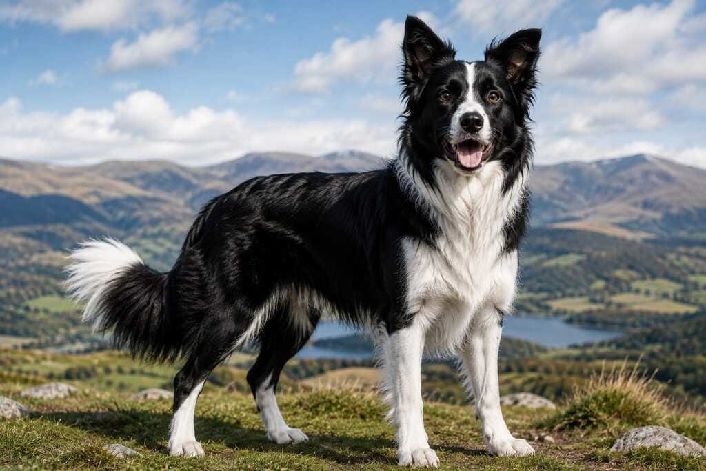 one year old border collie