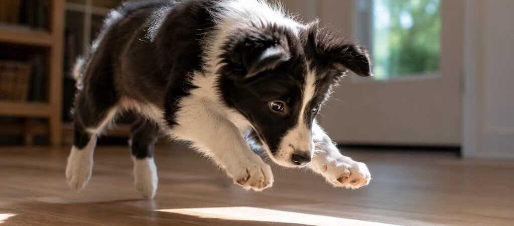 Border Collie Puppy Chasing Shadows or Lights: Normal or Obsessive?