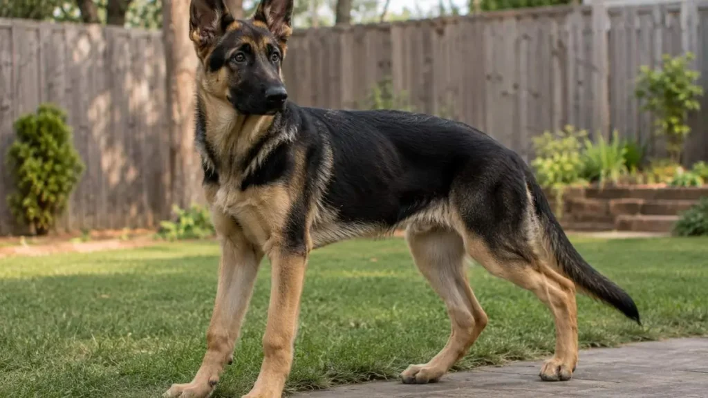 german shepherd adolescent stage energy