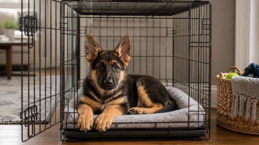 puppy crate training basics