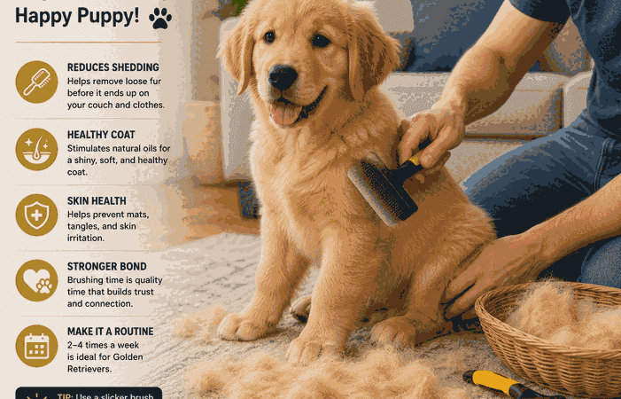 When Does a Golden Retriever Puppy Start Shedding?