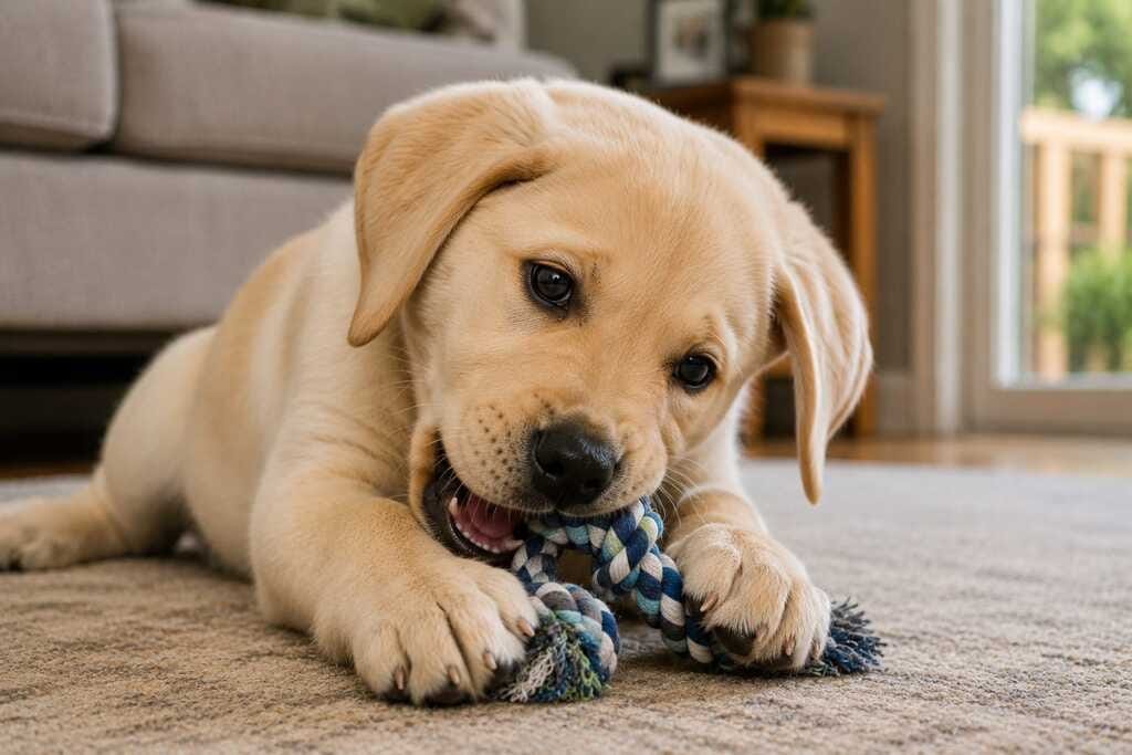 labrador puppy mouthing behavior
