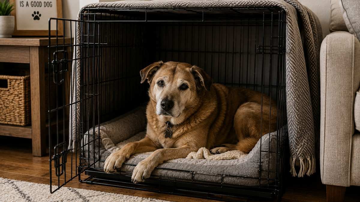 Crate Training an Older Rescue Dog: A Gentle Step-by-Step Guide