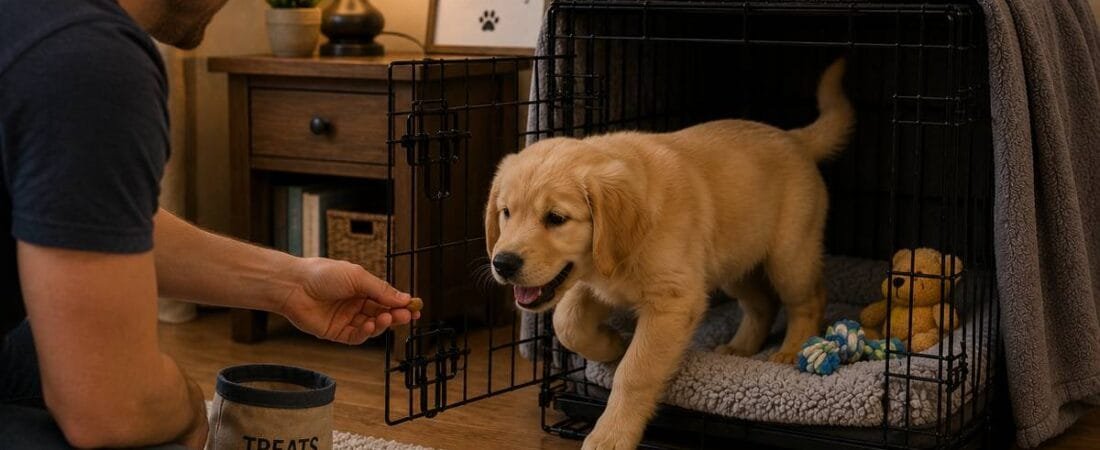 How to Crate Train a Puppy: A Step-by-Step Guide for First-Time Dog Owners