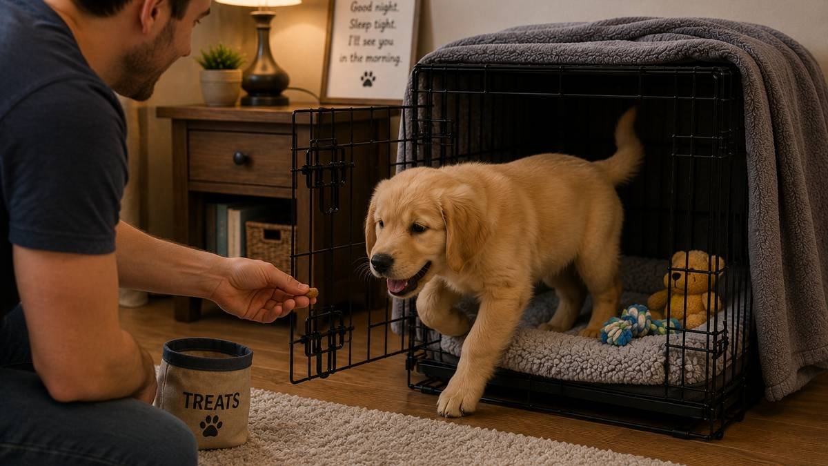 How to Crate Train a Puppy: A Step-by-Step Guide for First-Time Dog Owners
