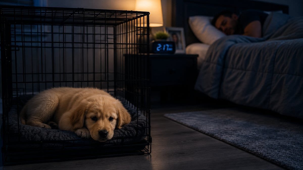 Puppy Won’t Sleep Through the Night? Causes, Solutions & When to Worry