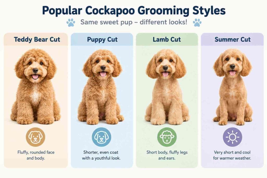 cockapoo haircut styles comparison
