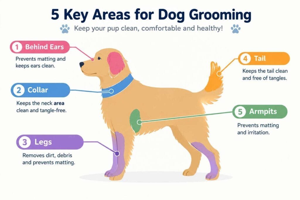 cockapoo matting zones diagram