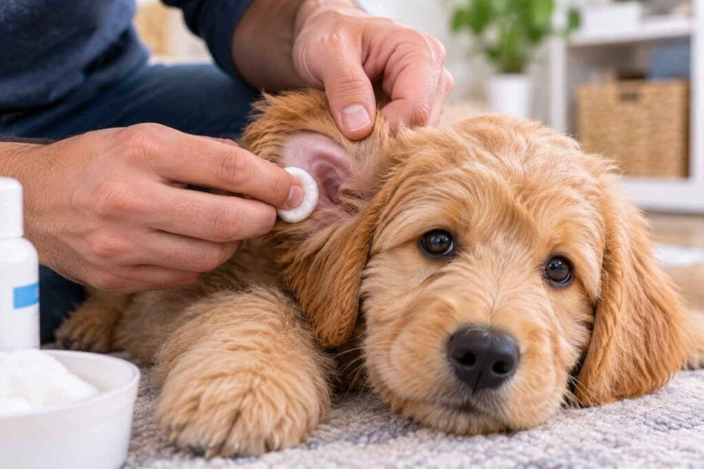 cockapoo puppy ear care