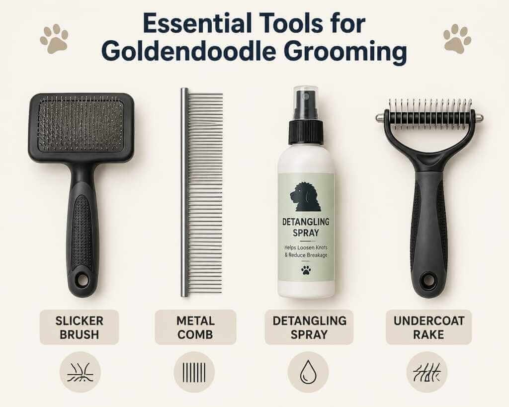 goldendoodle grooming tools